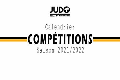 CALENDRIER COMPÉTITIONS - La Mulatière Judo