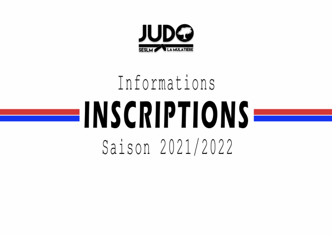 Image de l'actu 'INSCRIPTIONS SAISON 2021/2022'